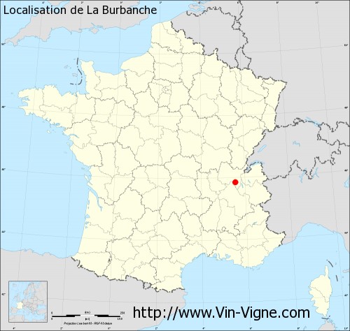 Carte de La Burbanche